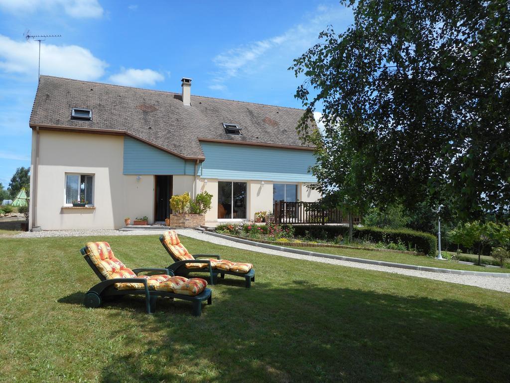 Gite Et Chambres D'Hotes Gandelain Exterior foto
